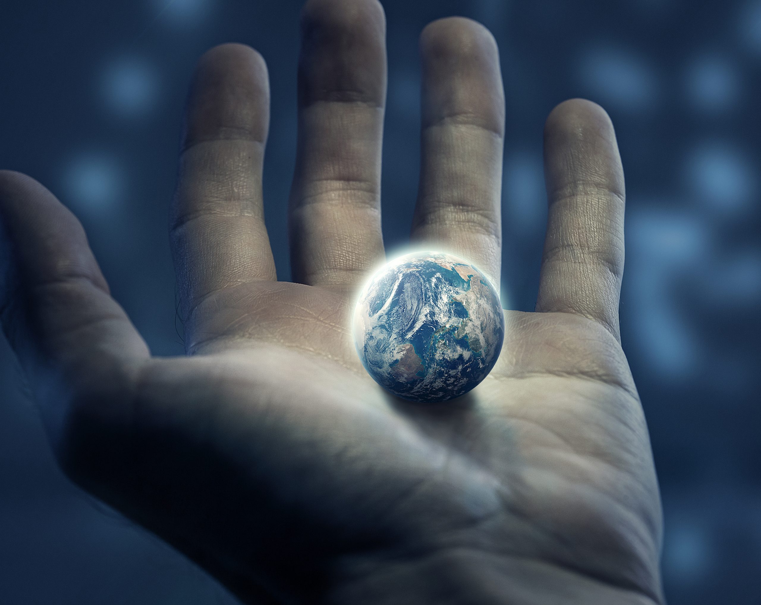 Holding the earth
